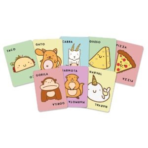 Taco, gato, cabra, queso, pizza